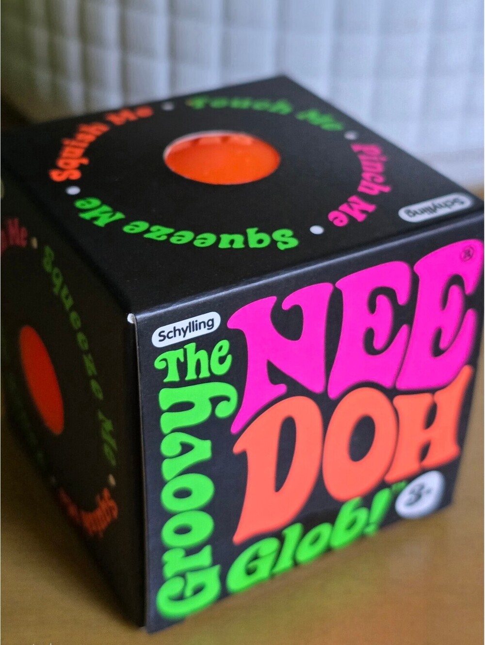 NIB Authenic Schylling Needoh Groovy Glob ORANGE
